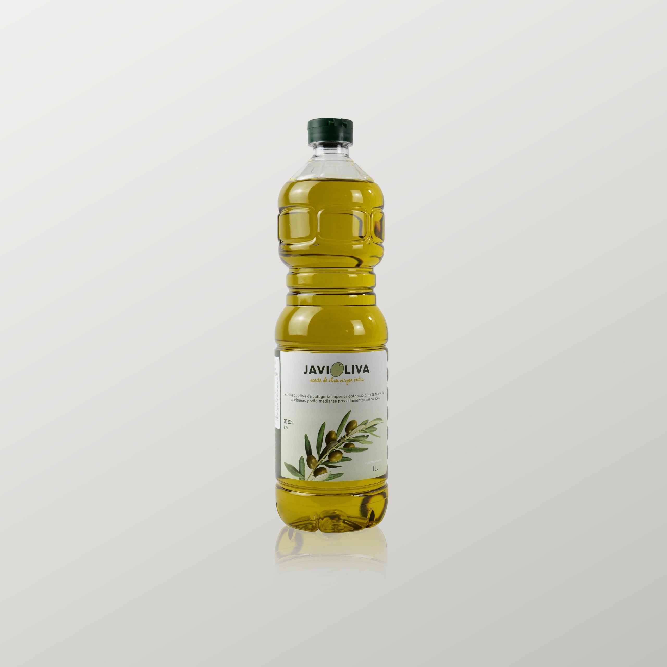 Caja AOVE variedad Picual - Botella 1 litro PET  (18 unidades)