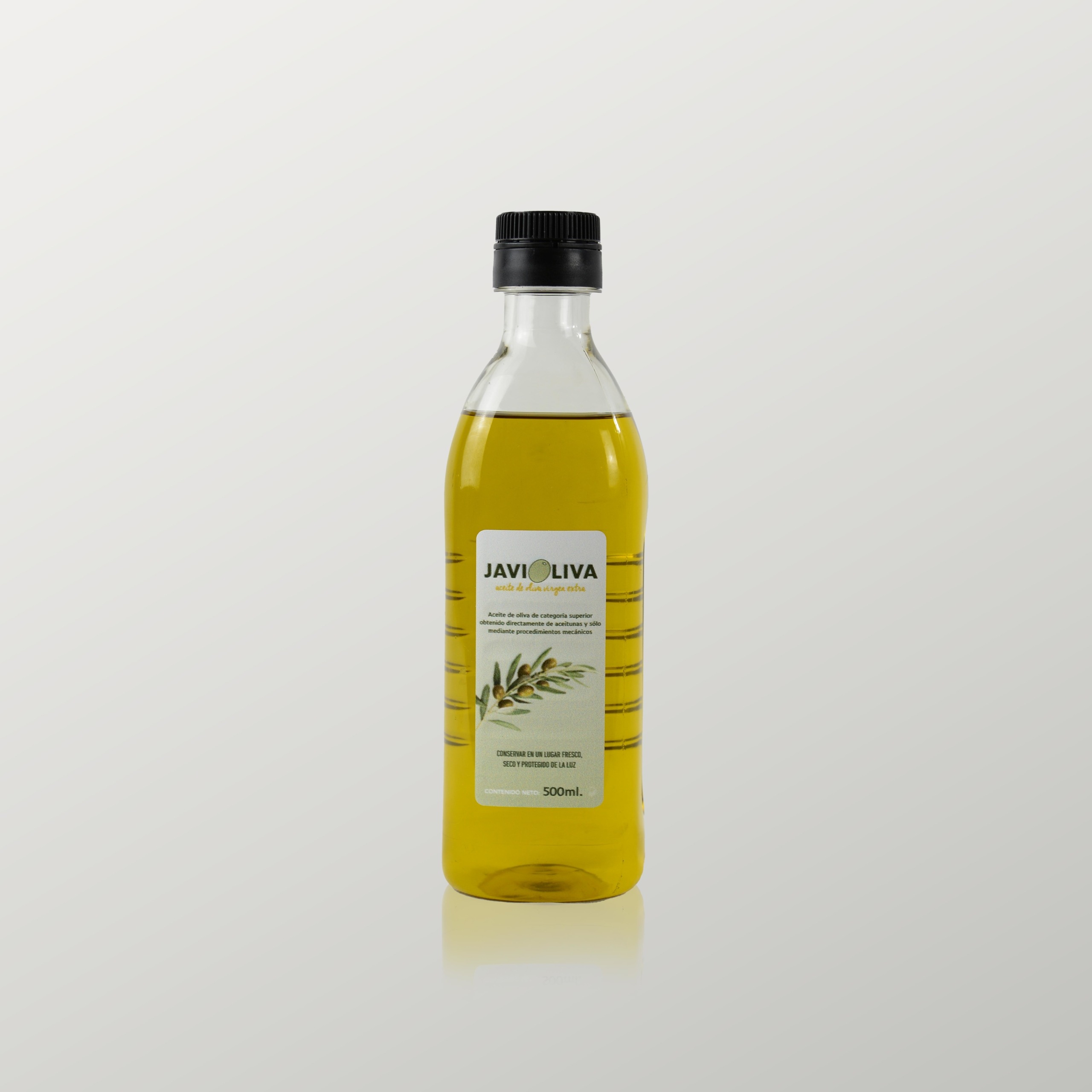 Caja AOVE variedad Picual - Botella 500 ml PET (15 unidades)