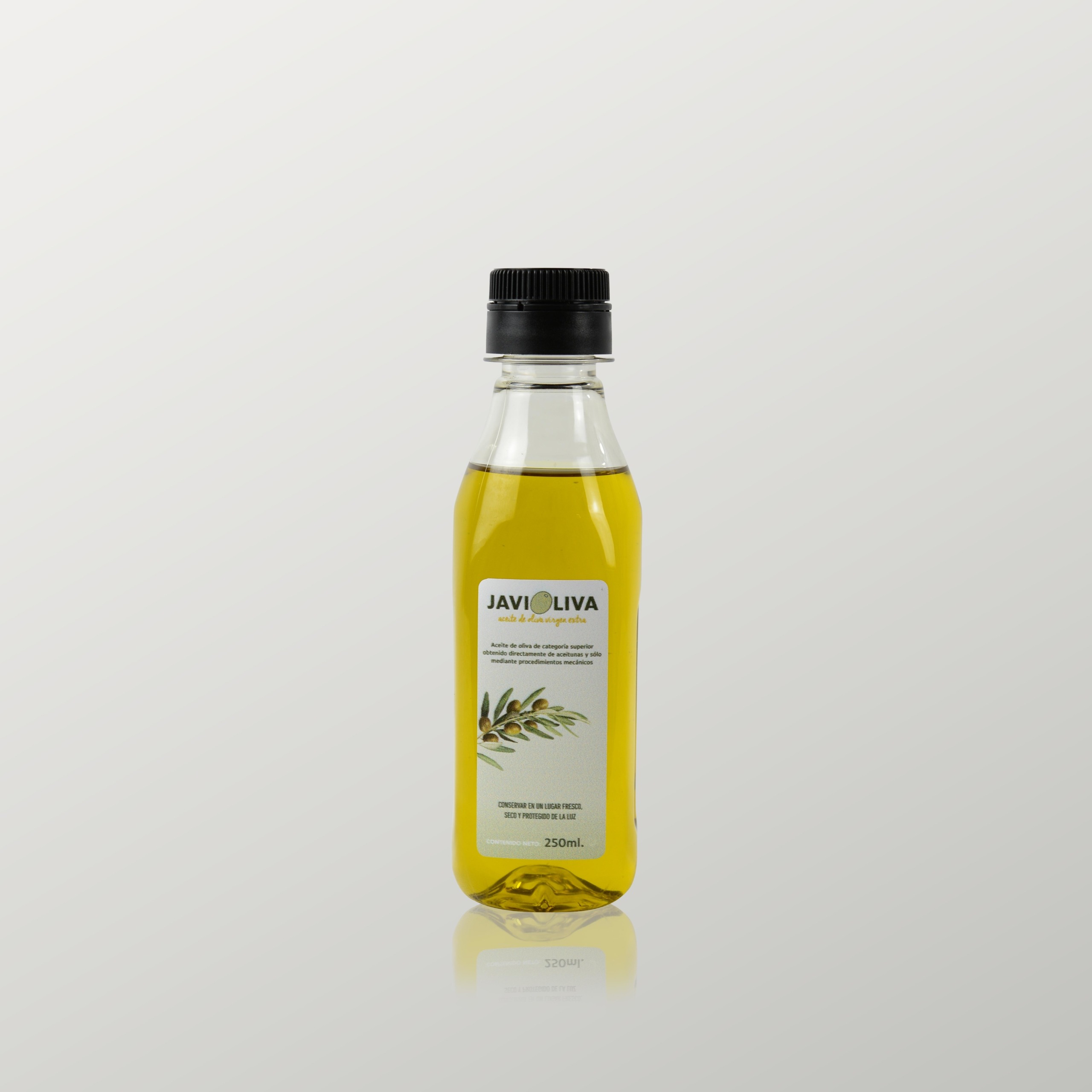 Caja AOVE variedad Picual - Botella  250 ml PET (24 unidades)